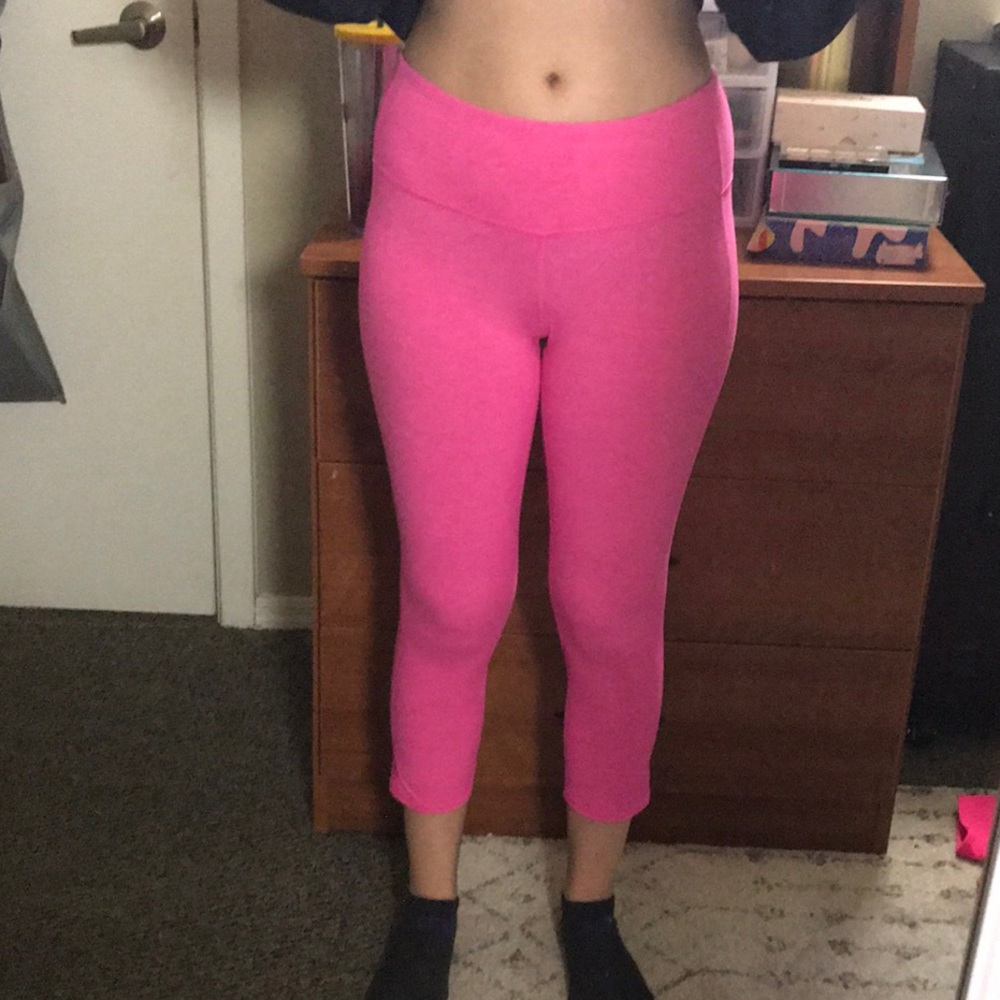 Pink athleta leggings
